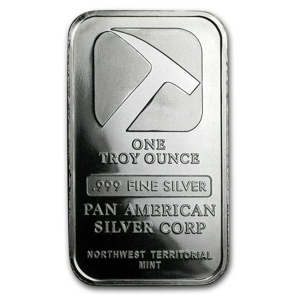 1 oz Silver Bar - Pan American Silver Corp
