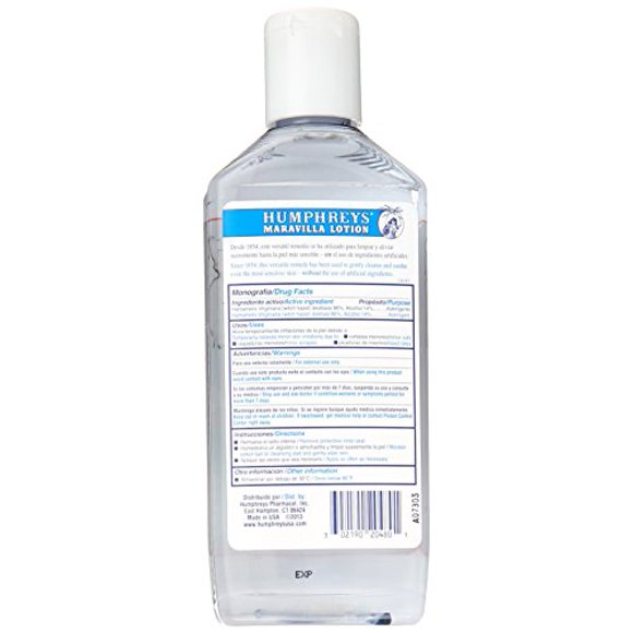 Humphreys Witch Hazel Maravilla Lotion, 8 Ounce