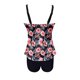 thumbnail image 5 of WILLBEST Traje de Baño Para Mujer, Conjunto de Bikini Con Estampado Floral, Traje de Baño de Dos Piezas de Cintura Alta, Tankini Con Tirantes, Traje de Baño Para Playa 1491, 5 of 5