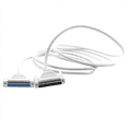 thumbnail image 3 of 4pcs 3 Meters 37 Pin Male to Female DB37 Extension Cable Grey White, 3 of 5
