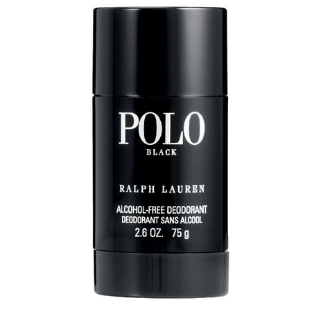 Ralph Lauren Polo Black Deodorant Stick for Men, 2.6 (Best Deodorant For Black Clothes)