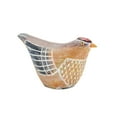 thumbnail image 4 of Melrose Etched Chicken Shelf Sitter Figurines - 5.25" - Set of 6, 4 of 5