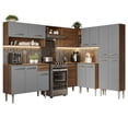 thumbnail image 1 of Cocina Integral Completa Modular Madesa Emilly 417cm MG 02, 1 of 5