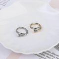 thumbnail image 2 of Nail Ring 18k Yellow Gold / White Gold Clou Ring Love Ring For Women Birthday Christmas Gi Gift, 2 of 3
