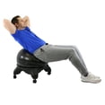 thumbnail image 6 of CanDo Ball Stool - Plastic - Mobile - No Back - Adult Size - with 20" Ball, 6 of 8