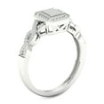 thumbnail image 2 of 1/5 Carat T.W. Diamond 10kt White Gold Engagement Ring, 2 of 4