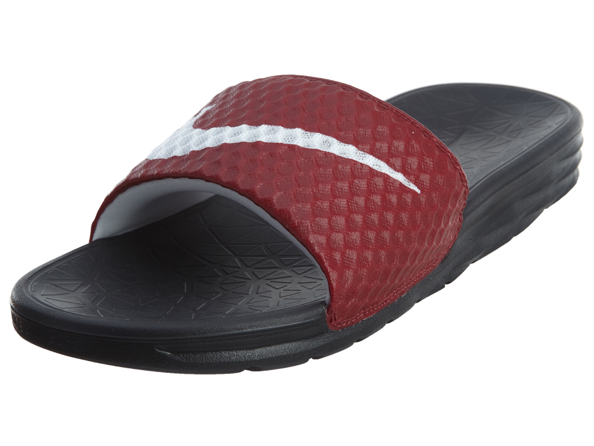 nike benassi brown