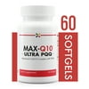 Stop Aging Now - MAX-Q10 ULTRA CoQ10 with BioPQQ - Advanced CoQ10 Complex with PQQ - 60 Softgels