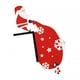 thumbnail image 5 of Adorno navideño para marco de puerta, escultura de dibujos animados, decoración de puerta de Papá Noel de madera, divertida para Navidad, muebles de, 5 of 9