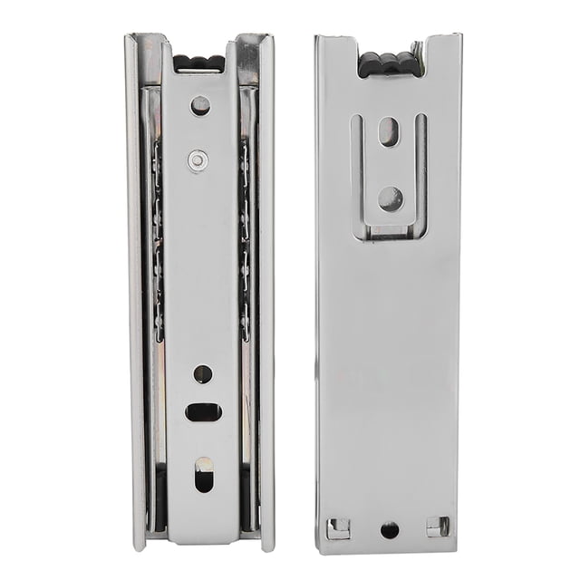 2 guías para cajones cortos de 5 pulgadas, extensión completa, para muebles de cocina