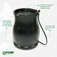 thumbnail image 4 of FCMP Outdoor Catalina 45 Gallon Rain Catcher Barrel w/ Hose, Black, 4 of 11