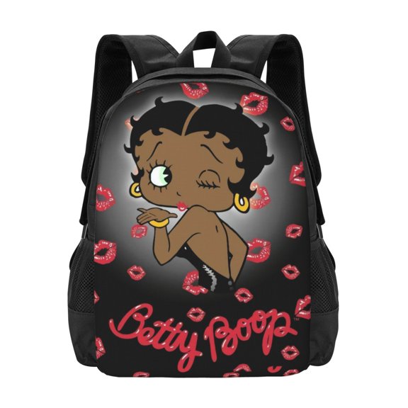 Betty Boop Backpack Travel Daypack Laptop Backpack For Men Women Hiking Travel