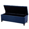thumbnail image 2 of Upholstered Bench with Soft Close Feature / Storage for Home Items, 2 of 2