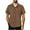 Coffee T-Shirts for Men, variant on S-5X Plus Size Shirts for Men with Pocket Big and Tall Short Sleeve Tshirts Shirt Button-Down Collared Solid Color Casual Going-Out T-Shirts
