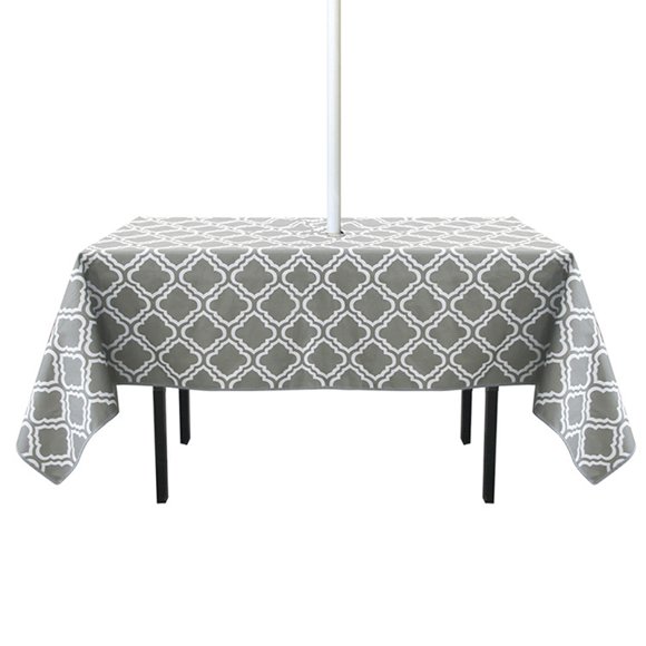 Zippered Umbrella Tablecloth