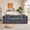 Gray, variant on BMMB 2-in-1 Convertible Sleeper Sofa Bed,82.67" Comfy Floor Lounge Couch with Fixed-Shape Frame,No-Assembly Sleeper Sofa for Living Room Bedroom,Navy Blue