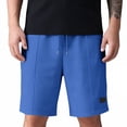 thumbnail image 7 of FUZHIQ Joggers for Men Shorts Solid Color Drawstring Elastic Waist Plus Size Shorts Loose Summer Beach Shorts Pull-On Knit Shorts with Pockets Daily Wear,L, 7 of 7