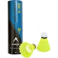thumbnail image 2 of Arrowmax A - 300 Nylon Badminton Shuttlecocks , With Great Stability And Durability , Speed - Fast | Yellow , Pack Of 12, 2 of 4