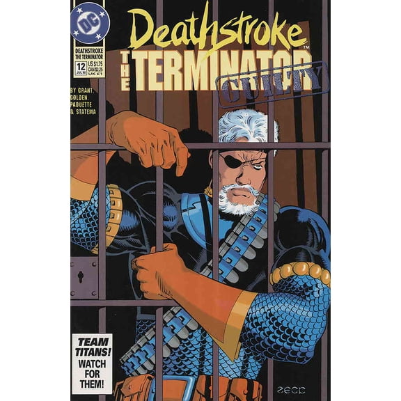 Deathstroke the Terminator #12 VF ; DC comic book