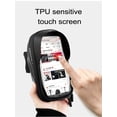 thumbnail image 5 of Waterproof Mountain Bike Frame Front Bag Pannier Bicycle Mobile Phone Holder Bag, 5 of 5