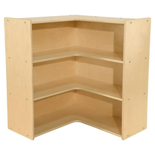 corner storage unit for toys