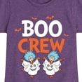 thumbnail image 3 of Dr. Seuss - Boo Crew Thing 1 and 2 - Toddler And Youth Girls Short Sleeve Graphic T-Shirt, 3 of 6