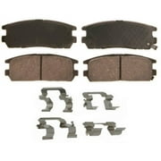 Carquest Premium Gold Ceramic Brake Pads - Rear (4-Pad Set) Fits select: 2001-2004 ISUZU RODEO, 1992-2002 ISUZU TROOPER