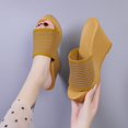 thumbnail image 2 of Zapatillas de verano, sandalias de plataforma para mujer, zapatos deslizantes para mujer, zapatillas de tacón alto de verano, chanclas, zapatos de mujer 202238 Gao Jinjia LED, 2 of 2
