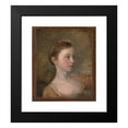 thumbnail image 2 of Thomas Gainsborough 15x17 Black Modern Framed Museum Art Print Titled - The Painter's Daughter Mary (Mid-19th Century), 2 of 5