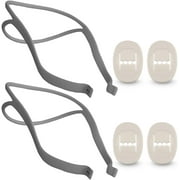 Impresa 2-Pack Replacement Headgear Compatible with ResMed Airfit P10 Nasal Pillow CPAP Mask