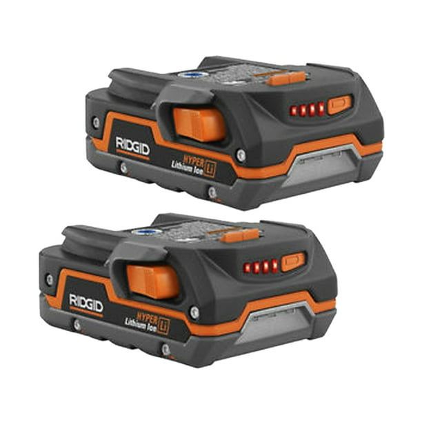 Ridgid R86034 Driver (2 Pack) Replacement 18V Lion Battery 130183040