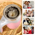 thumbnail image 6 of Auto Stirring Coffee Mug,Automatic Magnetic Stirring Coffee Mug, Magnetic Stirring Cup Rotating Home Office Travel Mixing Cups,Stainless Steel Self Mixing Mug for Coffee/Milk/Tea/Hot Chocolat, 6 of 12