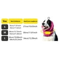 thumbnail image 2 of Cooling Dog Neck Gaiter Size S 30-44cm Breathable Sun Protection Scarf for Small Breeds,Colour as Pictured, 2 of 7