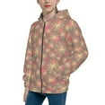 thumbnail image 2 of Naloa Fireworks1 Teenage Zipper Hoodie, Long Sleeve Zip Up Hoodies Casual Jackets Tops for 7-12 Years-Small, 2 of 6