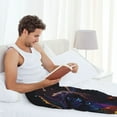 thumbnail image 5 of Sikiie Rainbow Wings Majestic Dragon Pajama Pants Men, PJ Bottoms, Sleep & Lounge Pants-Large, 5 of 6