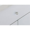 thumbnail image 2 of Elegant Decor Garlande 1.2" Diameter Brushed Nickel Mushroom Knob Multipack (Set of 10), 2 of 6
