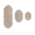 thumbnail image 6 of Home Weavers Allure Collection 100% Cotton Non-Slip Bathroom Rug Set Machine Washable Bathroom Rug-17"x24", Bath Rug- 21"x34", Runner- 21"x54", Linen Color 3 Piece Bath Rug set, 6 of 9