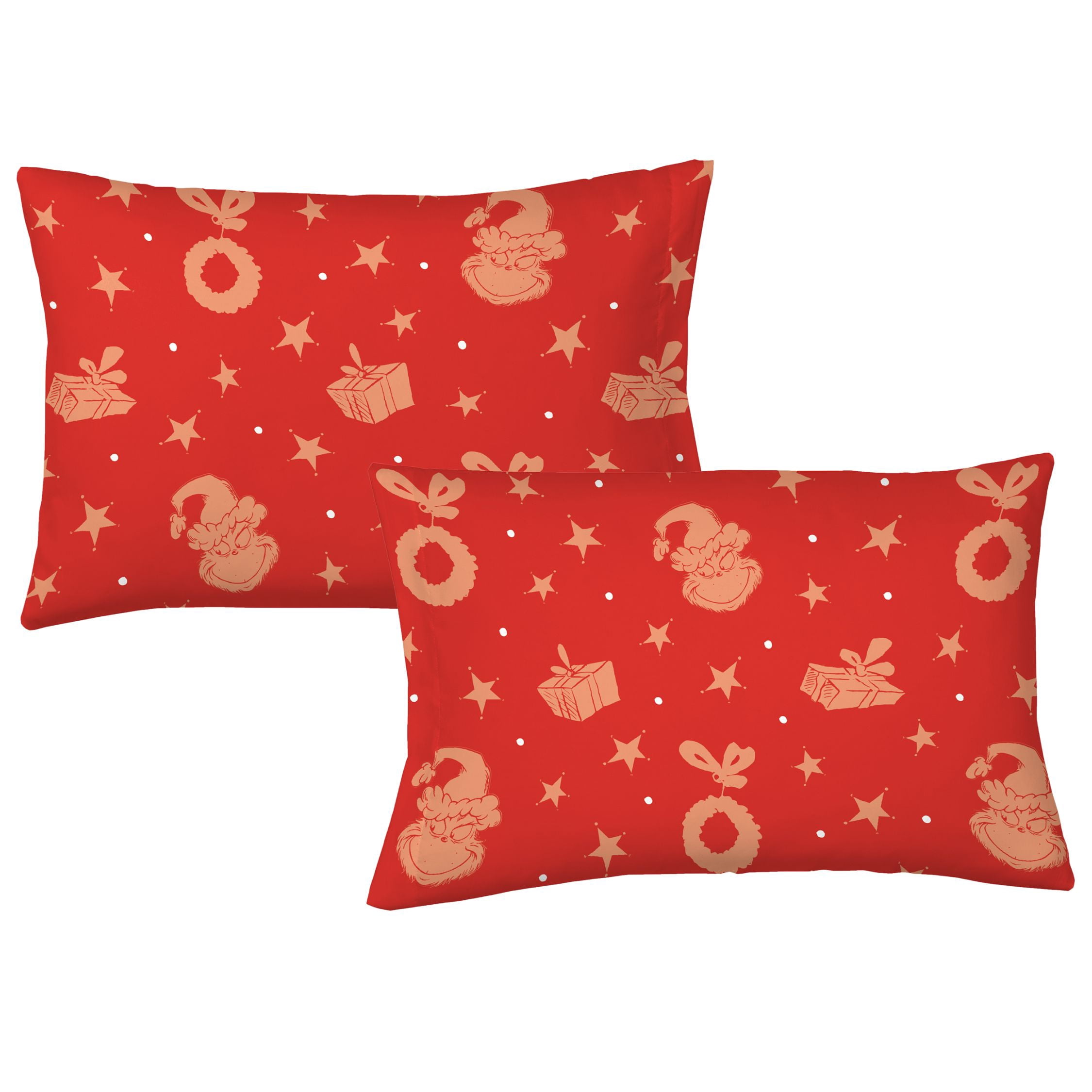 Grinch Kids 6 Piece Reversible Comforter, Bed in a Bag, Queen