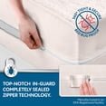 thumbnail image 4 of Guardmax Terry Cotton Zippered Mattress Encasement - Crib Size - 100% Waterproof and Bed Bug Proof Mattress Protector - Absorbent Six-Sided Mattress Cover (Terry Cotton, Crib), 4 of 8