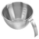 thumbnail image 1 of Tazón de acero inoxidable con asas, taza medidora, cuencos pequeños con pico vertedor y báscula para hornear y cocinar en casa., 1 of 5