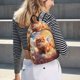 thumbnail image 5 of Balery Cute Cloud Pomeranian Mochila Clásica Impresa Básica para Viaje, Mochila Escolar Resistente al Agua, Mochila de Lona con Correas Ajustables-Medium, 5 of 5