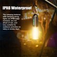thumbnail image 2 of Linterna de camping 4 en 1 Irfora con cadena de luces de 33 pies 1000 lúmenes Cargador recargable 4000 mAh IPX6 Impermeable, 2 of 8