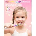 thumbnail image 2 of Cepillo de dientes eléctrico SEAGO Kids SG-977 con 8 cabezales de 4 a 12 años, 2 of 6