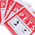 thumbnail image 3 of unbranded Pegatinas De Alerta De Para Mascotas En Y Puertas Color Seguridad Y, 3 of 6