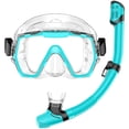 thumbnail image 1 of Set de Snorkel Honlanor para Adultos, Equipo para Buceo con Tubo Anti-fugas y Anti-vaho, 1 of 7