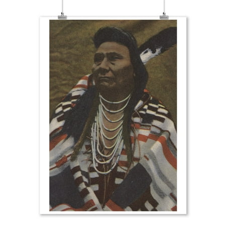 Northwest Indians - Chief Joseph of the Nez Perces Tribe - Vintage Photograph (9x12 Art Print, Wall Decor Travel (Best Indian Pussy Photos)