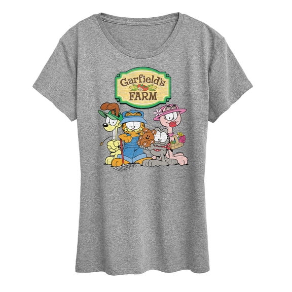 Garfield - Farm Group - Women's Short Sleeve Graphic T-Shirt