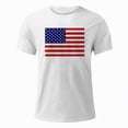 thumbnail image 3 of TOWED22 4th of July Shirts for Men American Flag Patriotic T-Shirt Independence Day Graphic Tee Tops White,M, 3 of 5