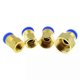 thumbnail image 3 of Pneumatic Quick Release Fitting Connector 6mm 8mm 10mm 12mm OD Hose Tube to 1/8 1/4 3/8 1/2 Thread Air Compressor Joint Coupler, 3 of 5