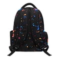 thumbnail image 2 of Pzuqiu Neon Galaxy Dragon 17 Inch School Backpack Large Capacity Breathable Soft Padded Kids Bookbag for Boys Girls Lightweight Casual Daypack for School Travel 8-14 Years, 2 of 7